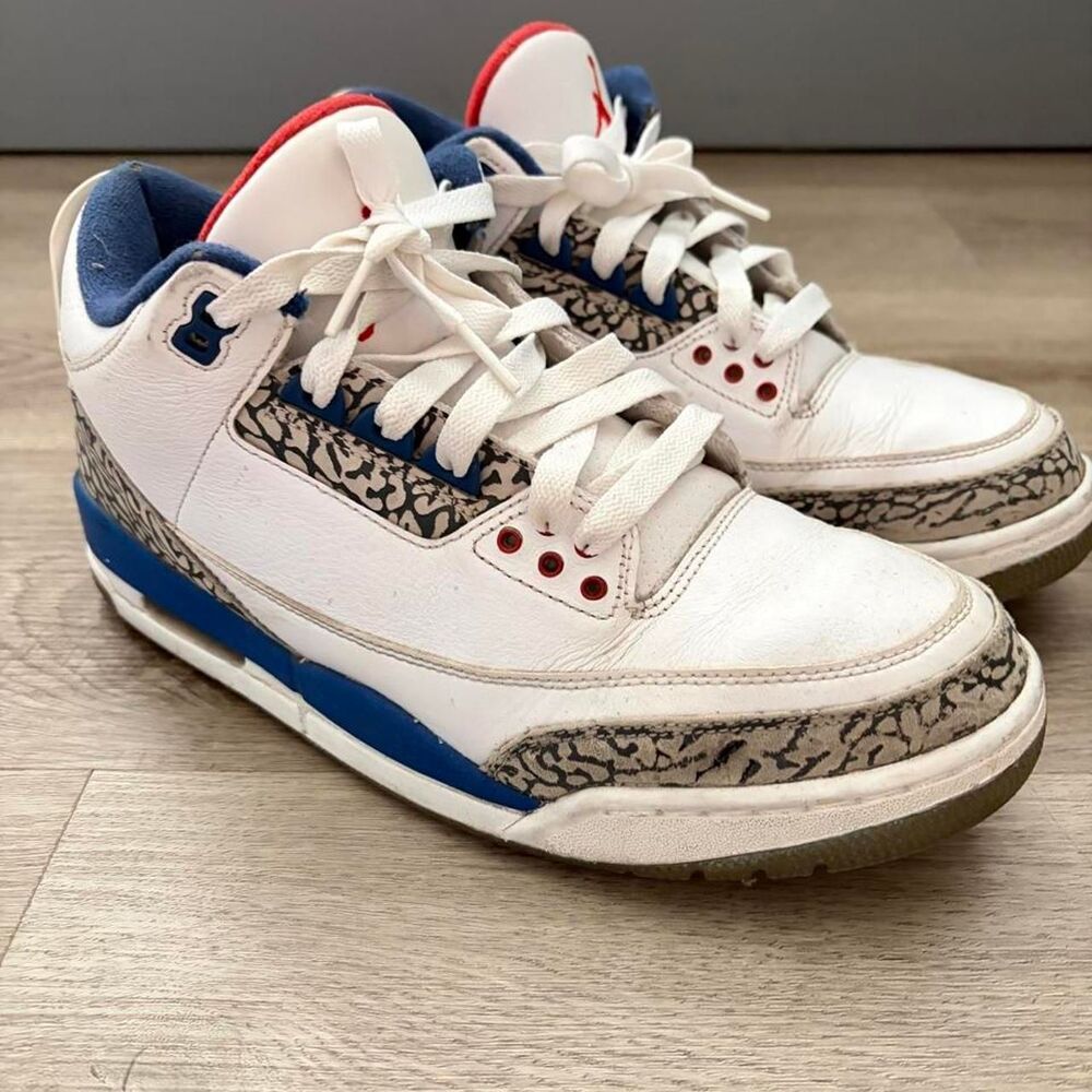 Jordan 3 Retro OG 2016 True Blue Men's Size 10